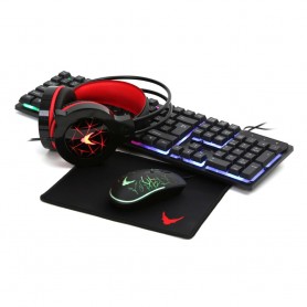SET GAMING VARR 4 IN 1 SQUAD 02 MOUSE + PAD + TASTERIA + CUFFIE